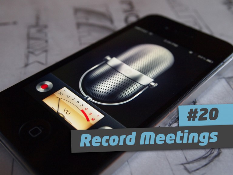 101 Ways To Elevate 20 Record Meetings