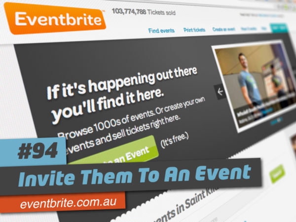 101 Ways To Elevate 94 Invite Them To An Event