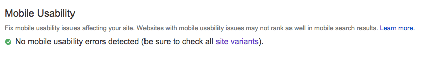 Mobile Usability