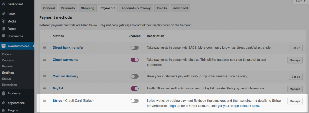 WooCommerce Payments