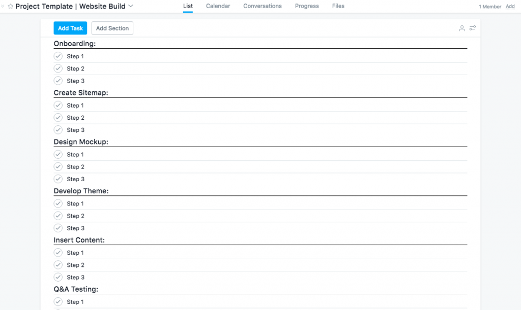 Project-Template-Structure