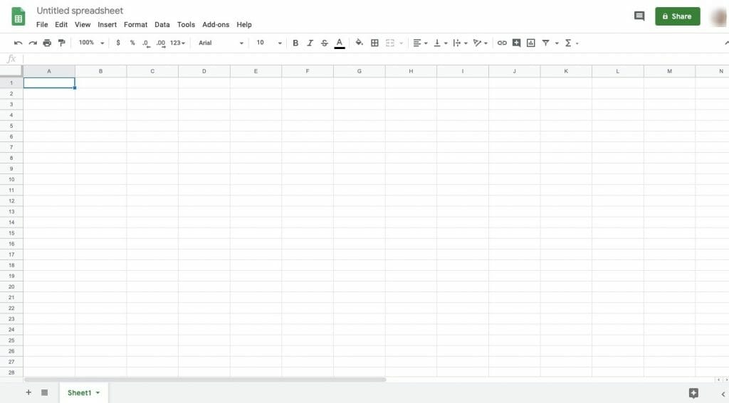 Google Sheets