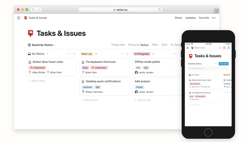 Notion - tools for WordPress agencies