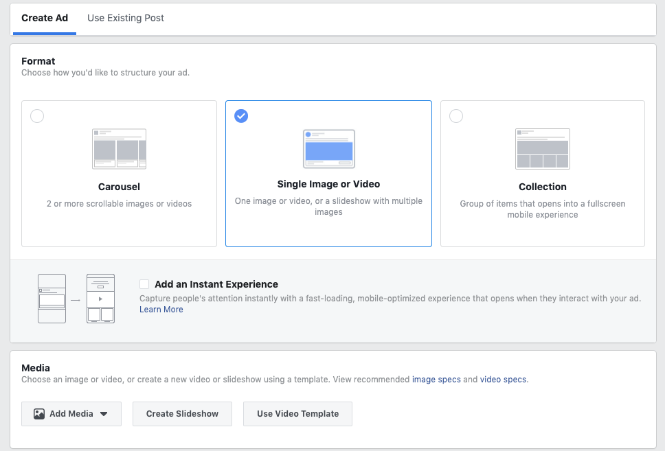 Facebook Ads Creation