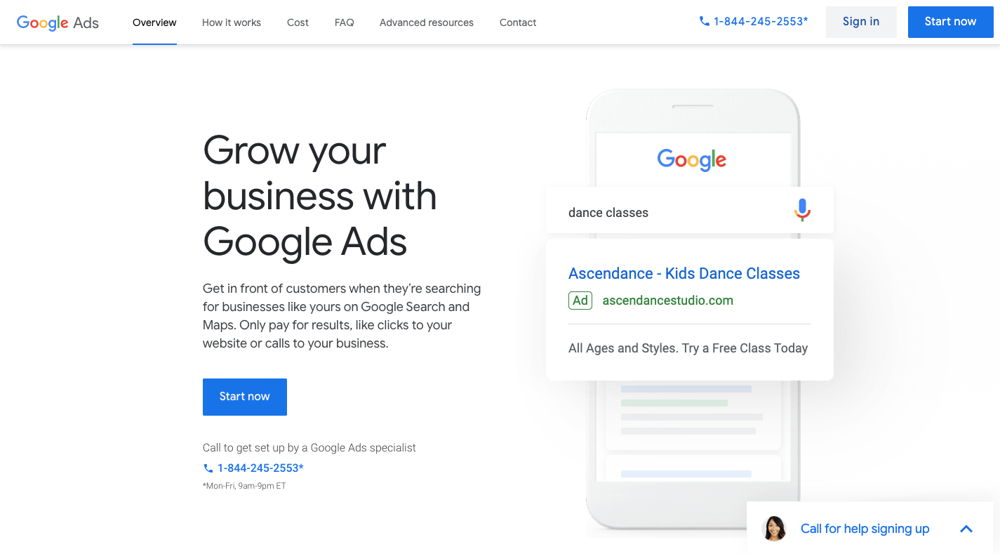 Google Ads - best digital advertising platforms