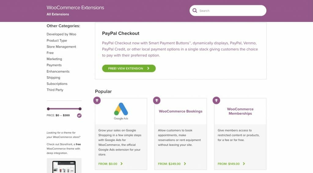 WooCommerce Extensions