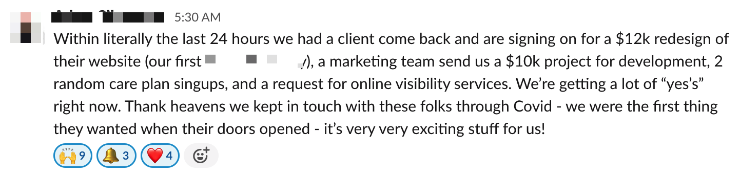 online mastermind testimonial