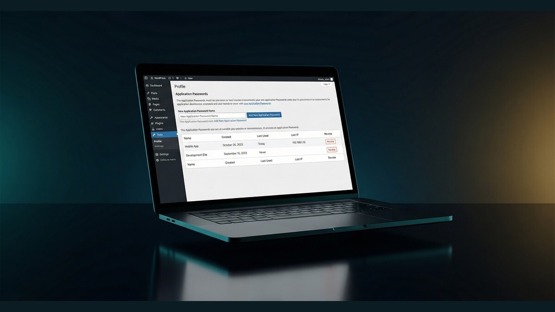 wp-application-password